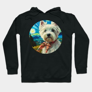 Fashionable Westie Hoodie